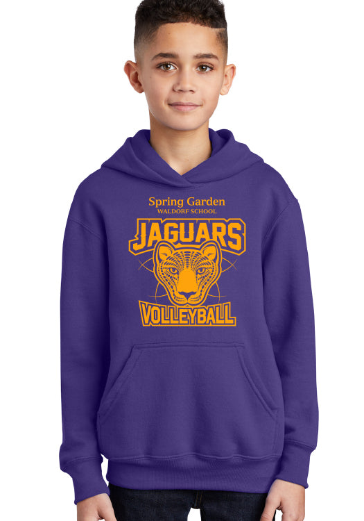 YOUTH VOLLEYBALL PURPLE HOODIE